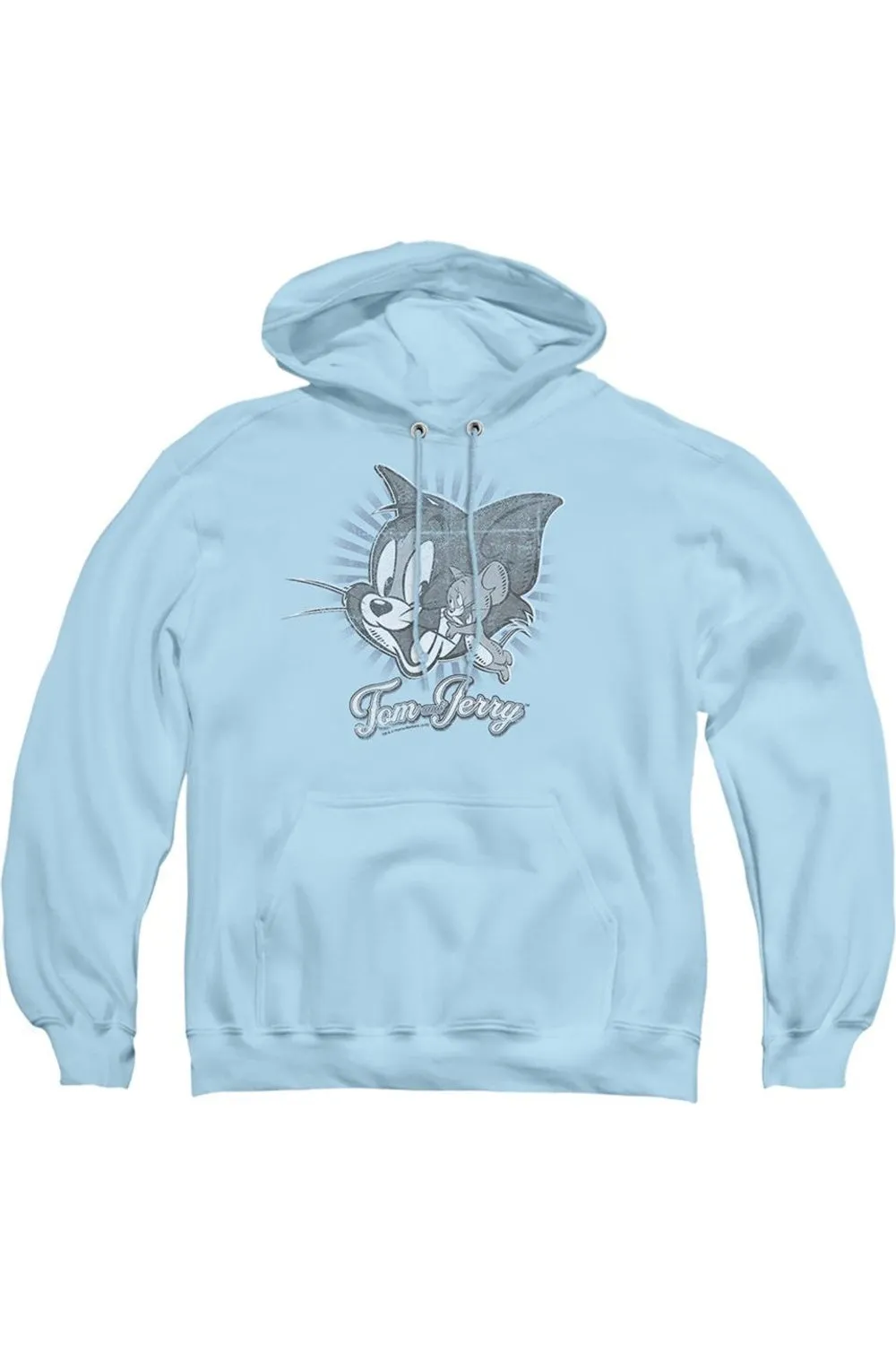Tom And Jerry Classic Pals Adult Pull Over Hoodie / Hooded Sweatshirt