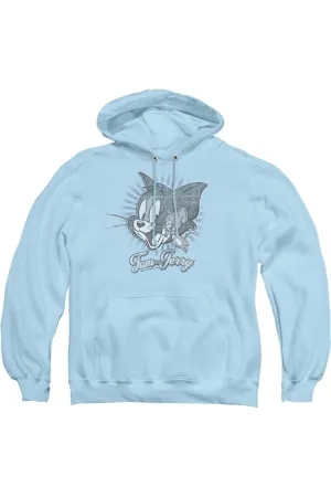 Tom And Jerry Classic Pals Adult Pull Over Hoodie / Hooded Sweatshirt