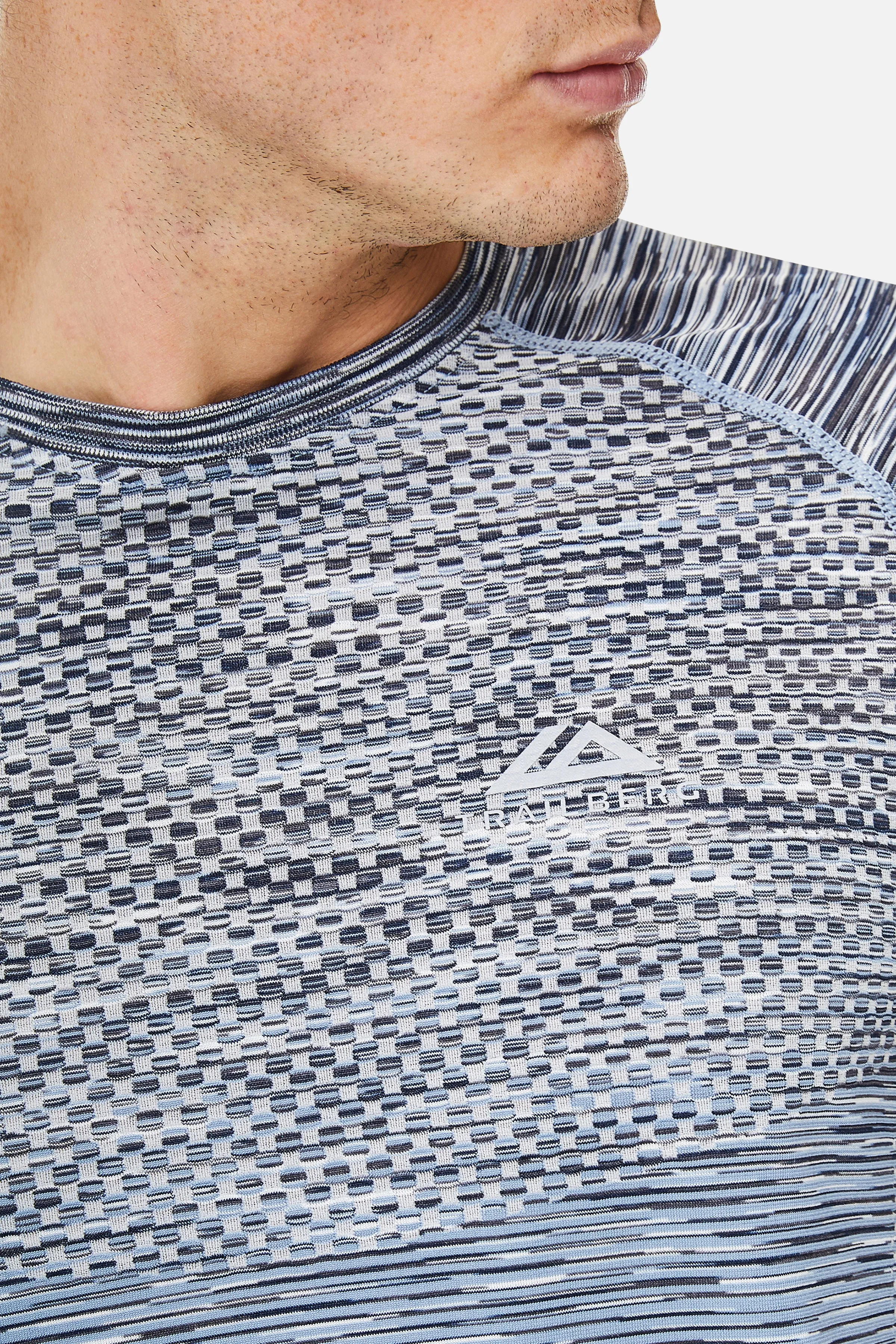 Trailberg Apex Seamless T Shirt - Blue Fog