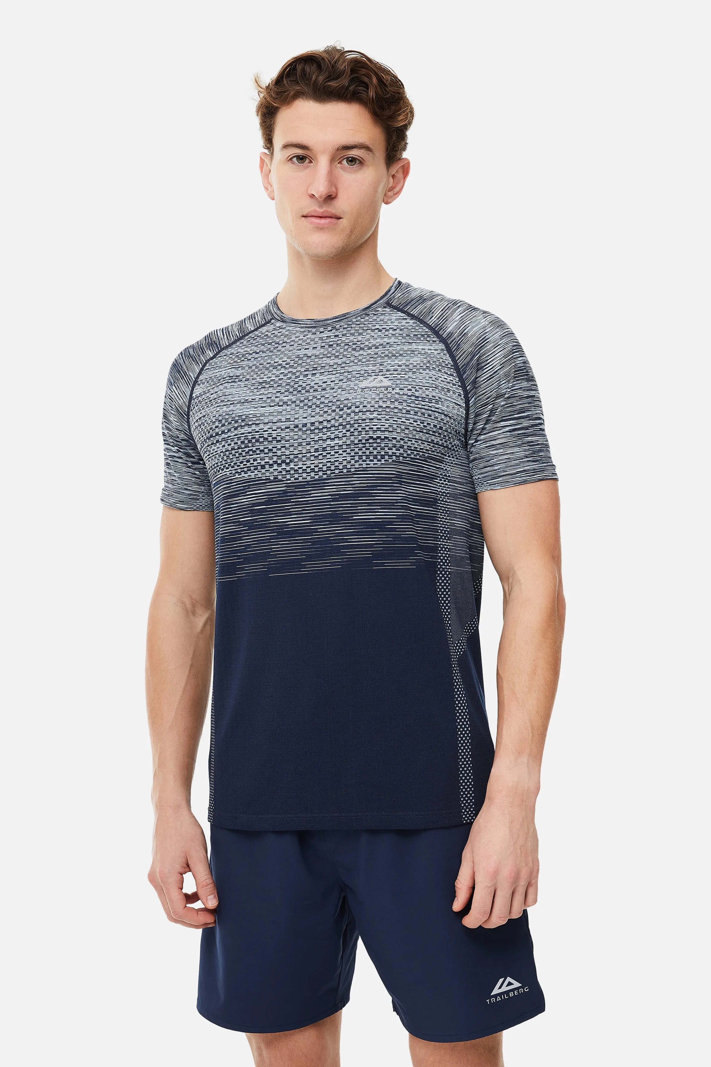 Trailberg Apex Seamless T Shirt - Navy