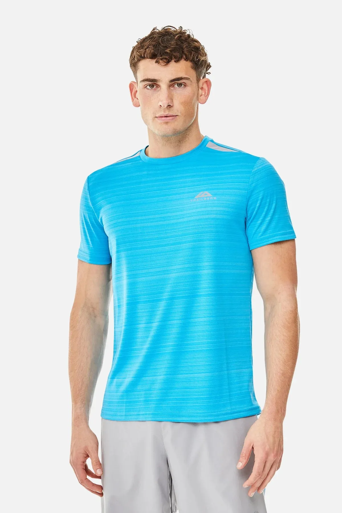 Trailberg Cloud SS25 T Shirt - Atomic Blue / Grey
