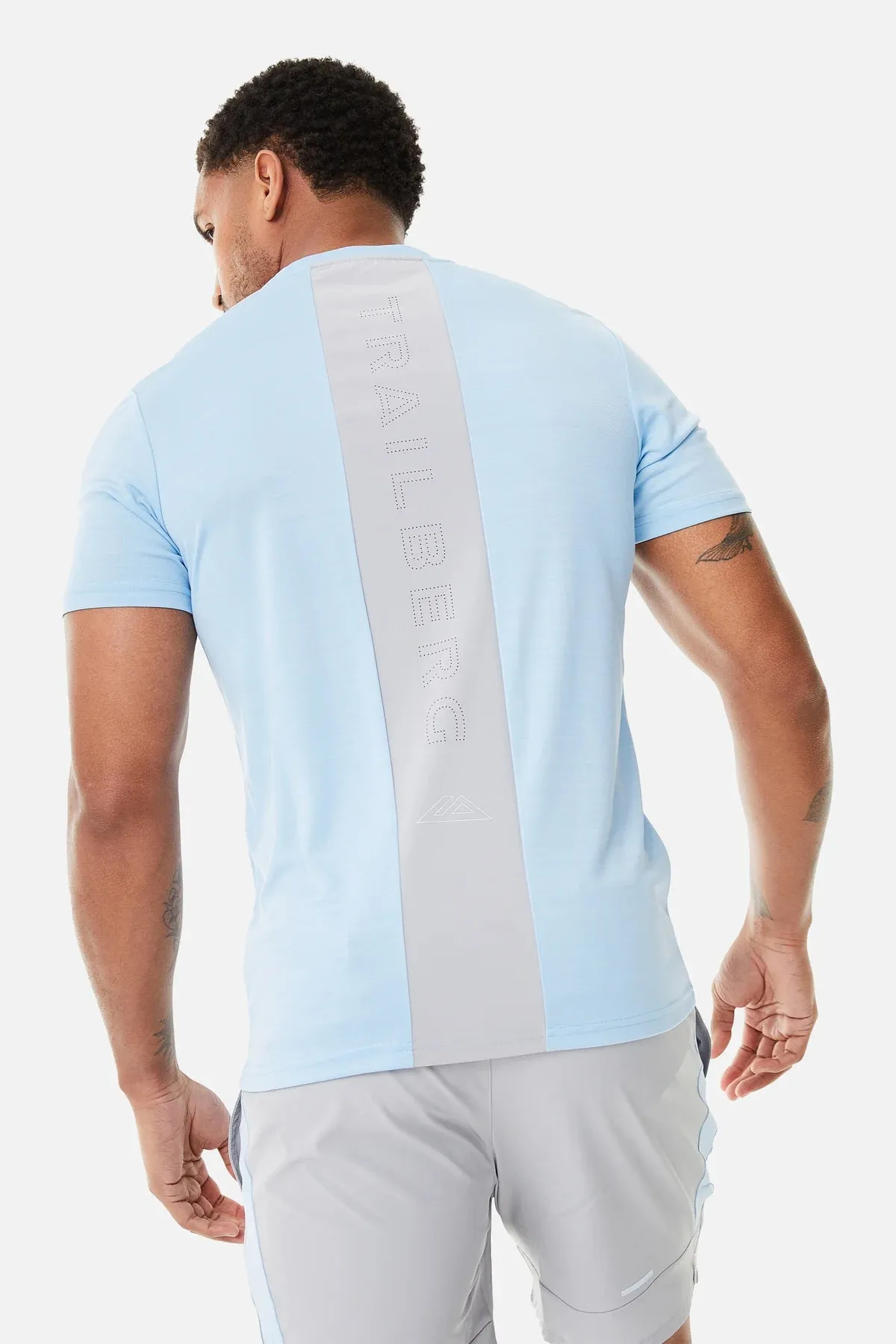 Trailberg Cloud SS25 T Shirt - Sky Grey