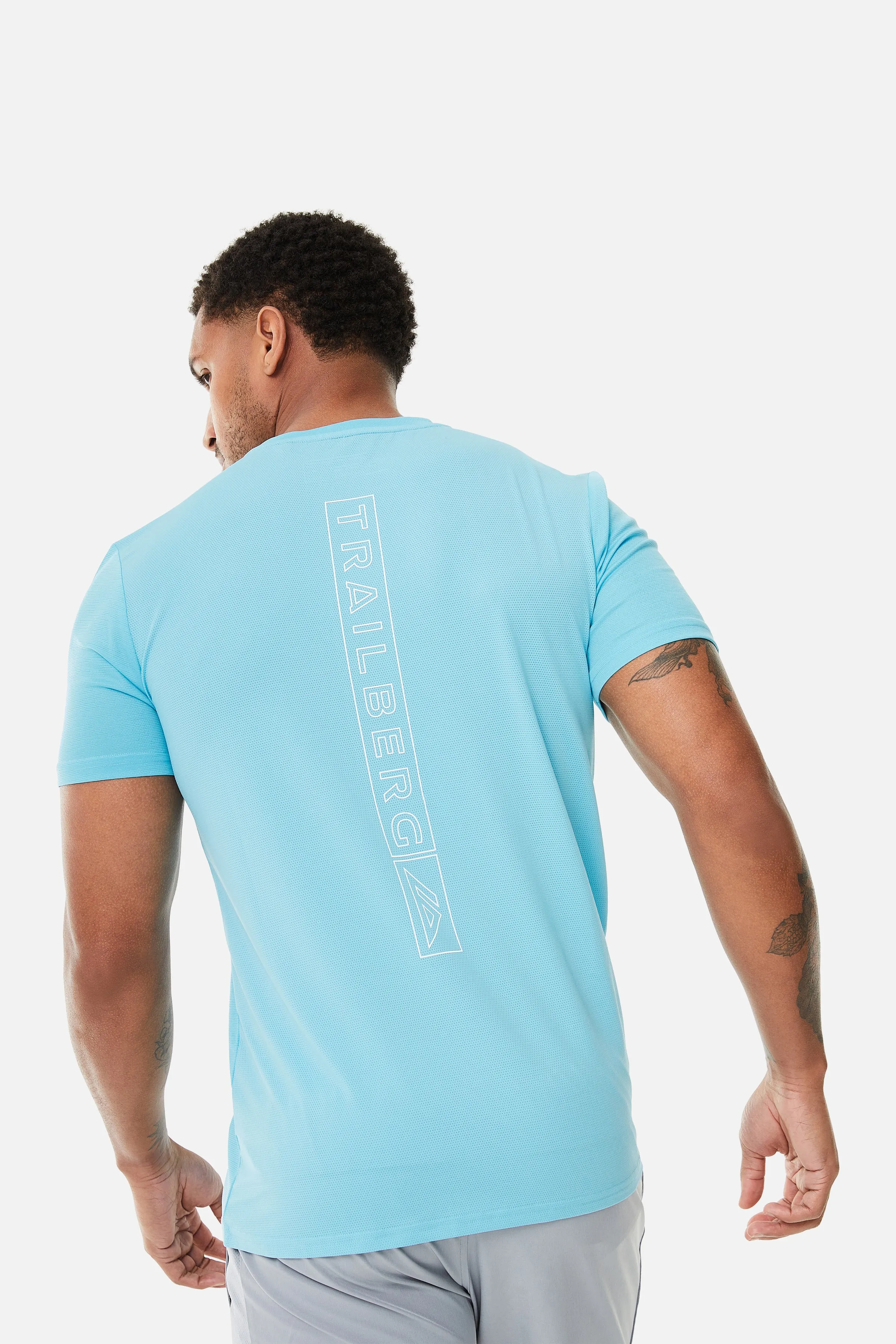 Trailberg Crest T Shirt - Blue