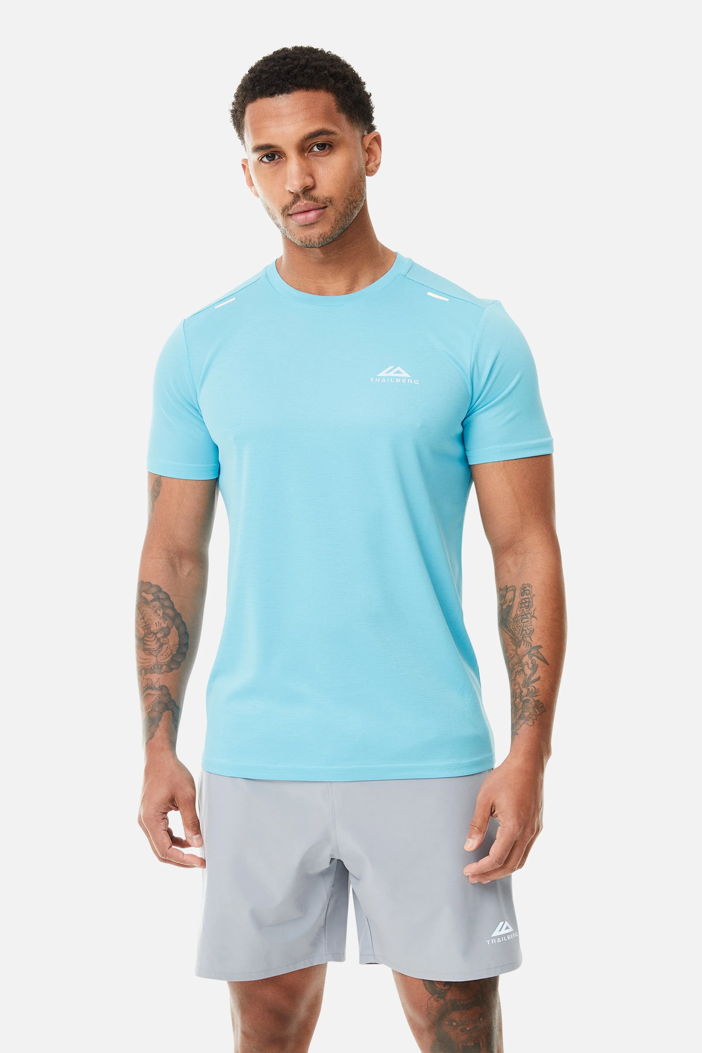 Trailberg Crest T Shirt - Blue