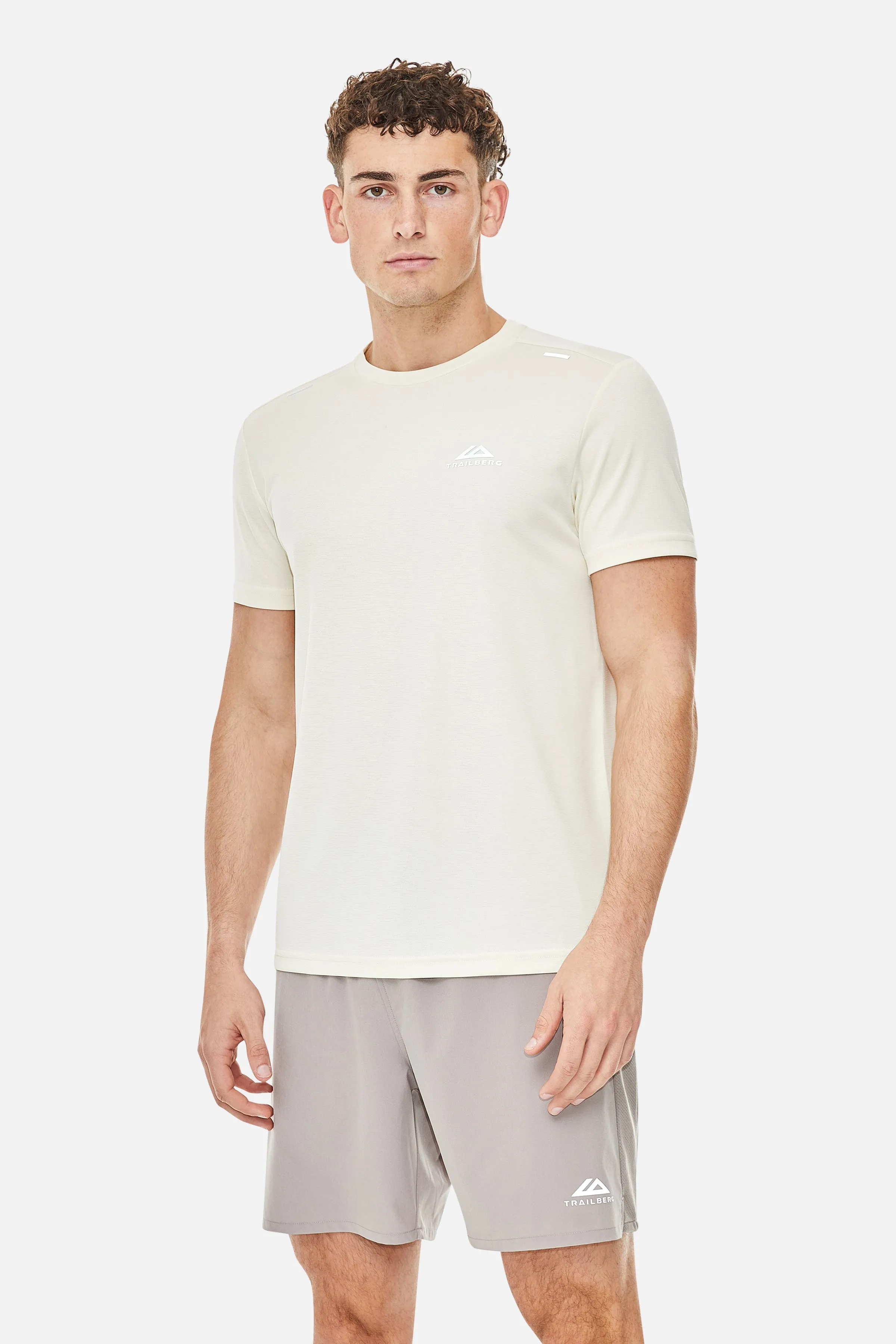 Trailberg Crest T Shirt - Stone