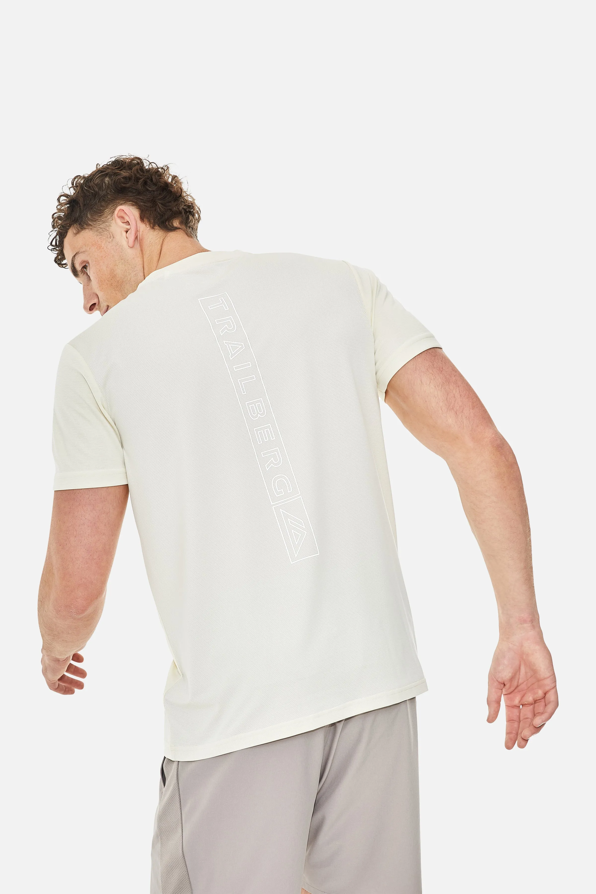 Trailberg Crest T Shirt - Stone