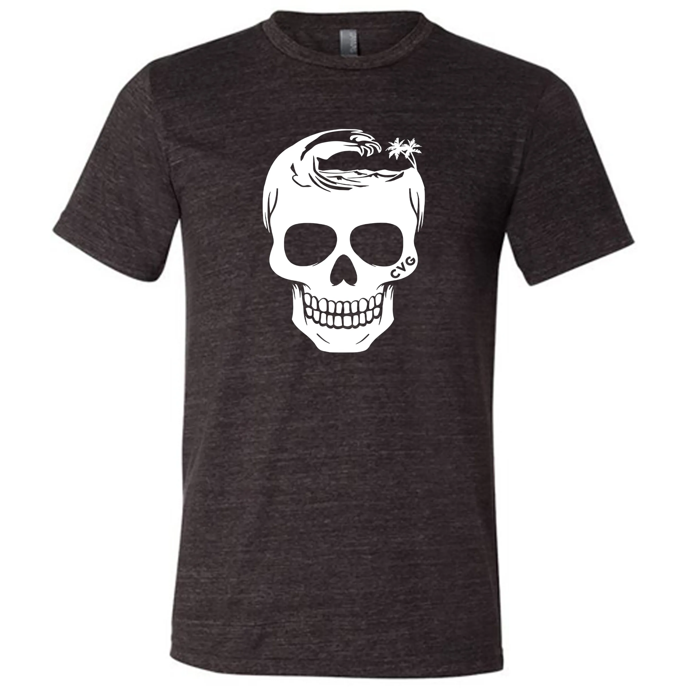 Tropical Skull Shirt Unisex