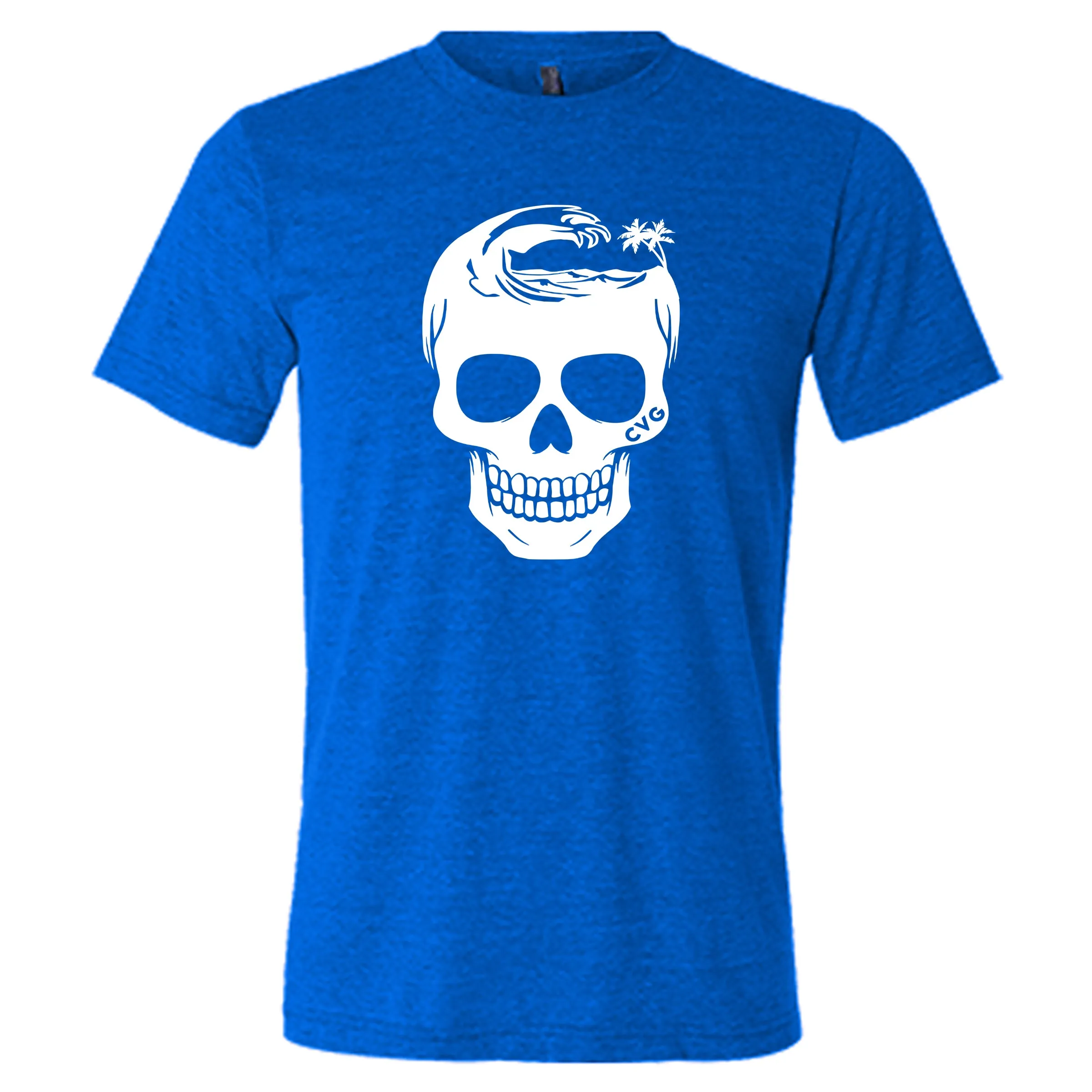 Tropical Skull Shirt Unisex