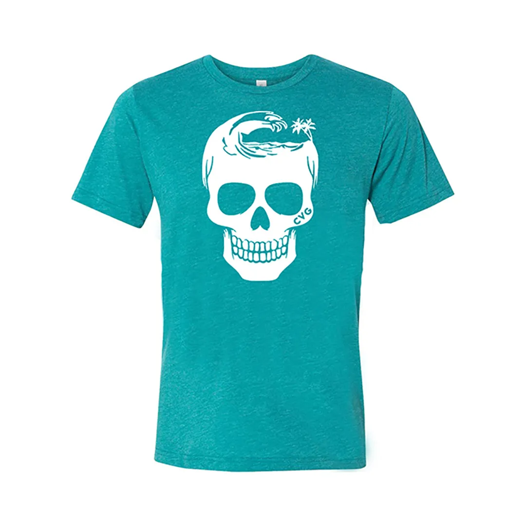 Tropical Skull Shirt Unisex