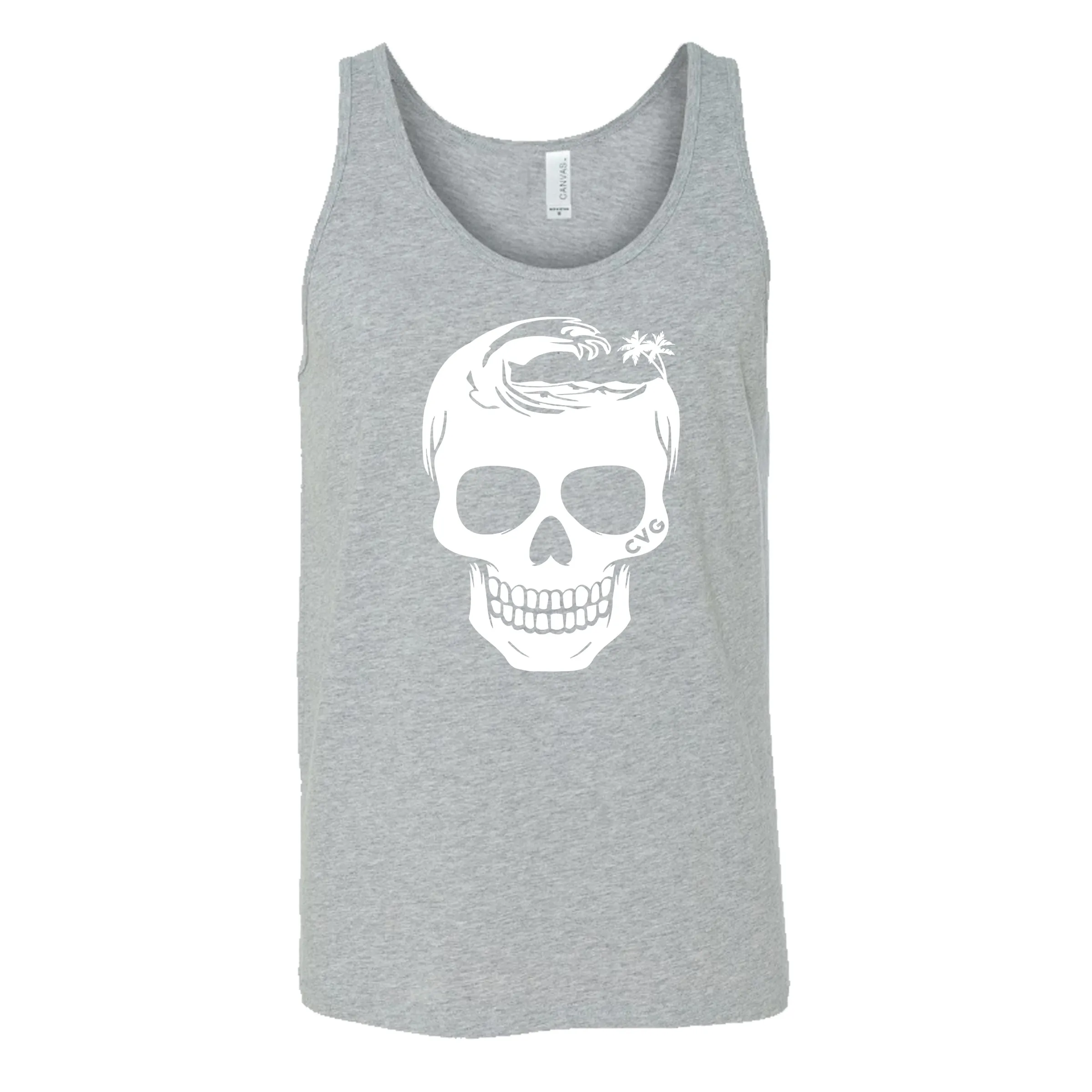 Tropical Skull Shirt Unisex