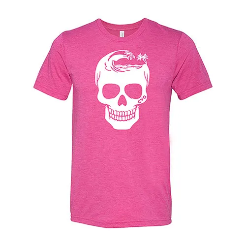 Tropical Skull Shirt Unisex