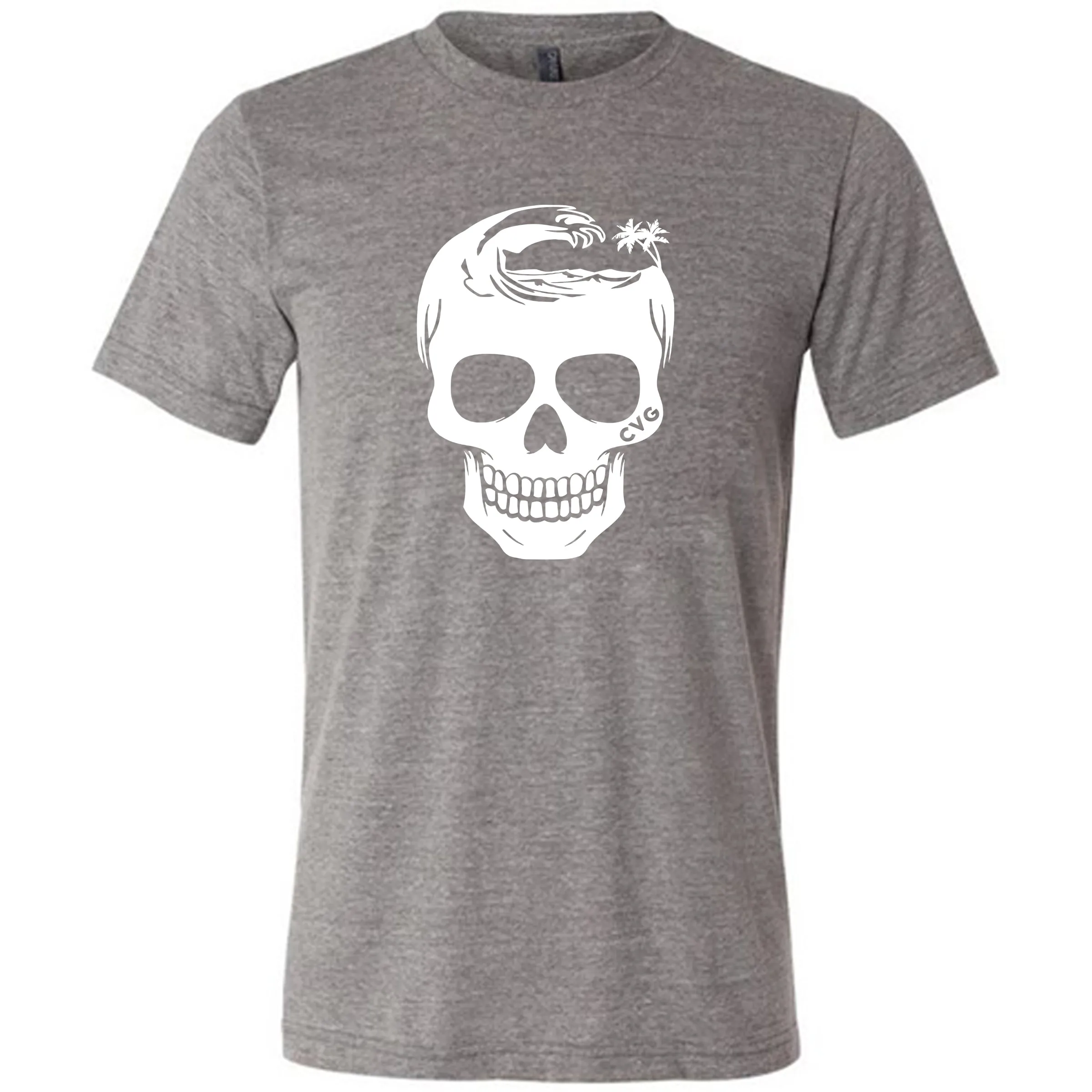 Tropical Skull Shirt Unisex
