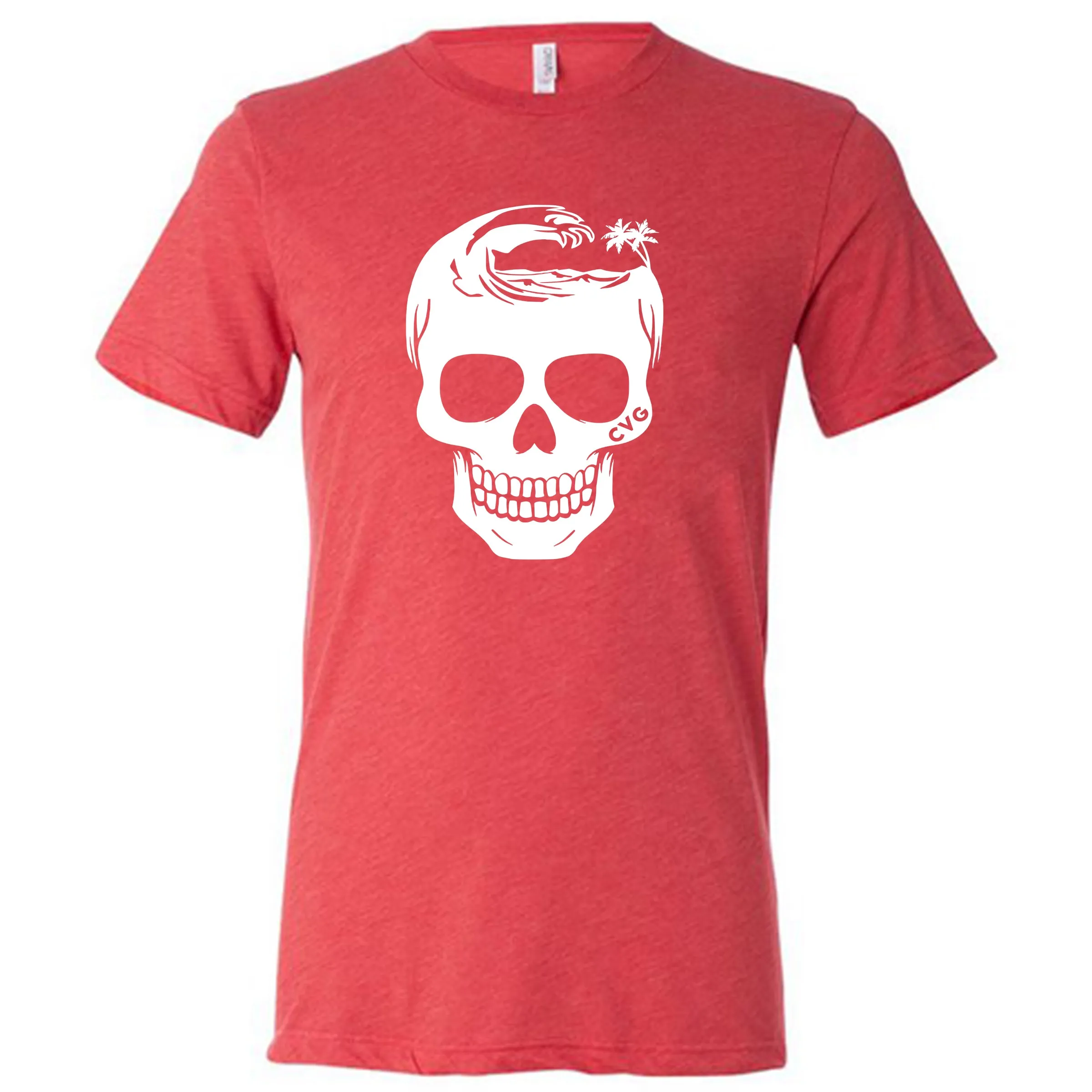 Tropical Skull Shirt Unisex