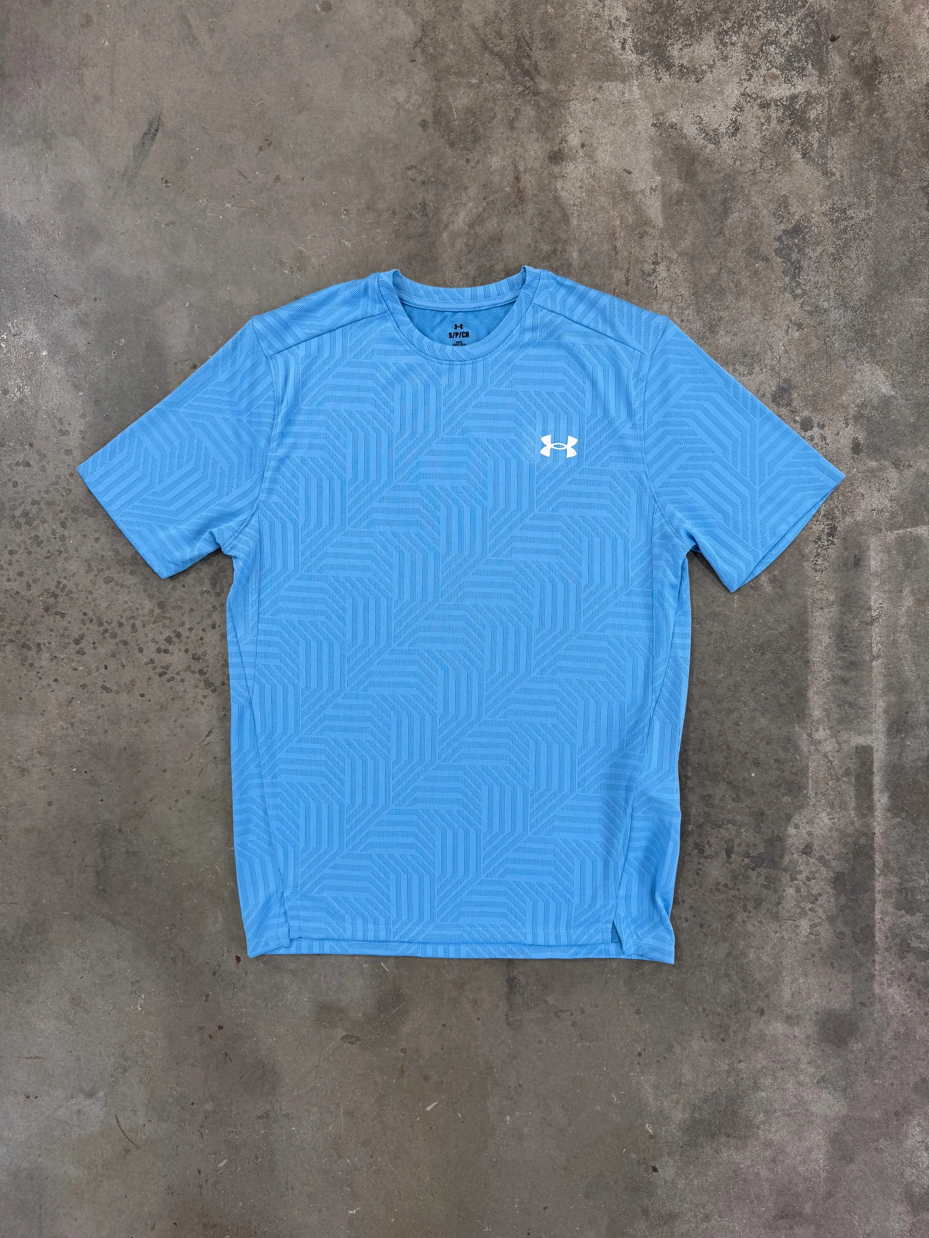 Under Armour Geotessa T Shirt - Ether Blue