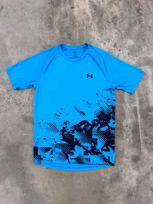 Under Armour Tech Fade T Shirt - Ether Blue