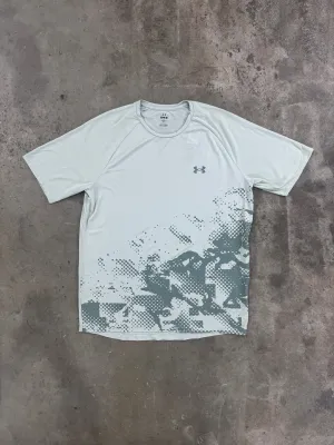 Under Armour Tech Fade T Shirt - Silica Green
