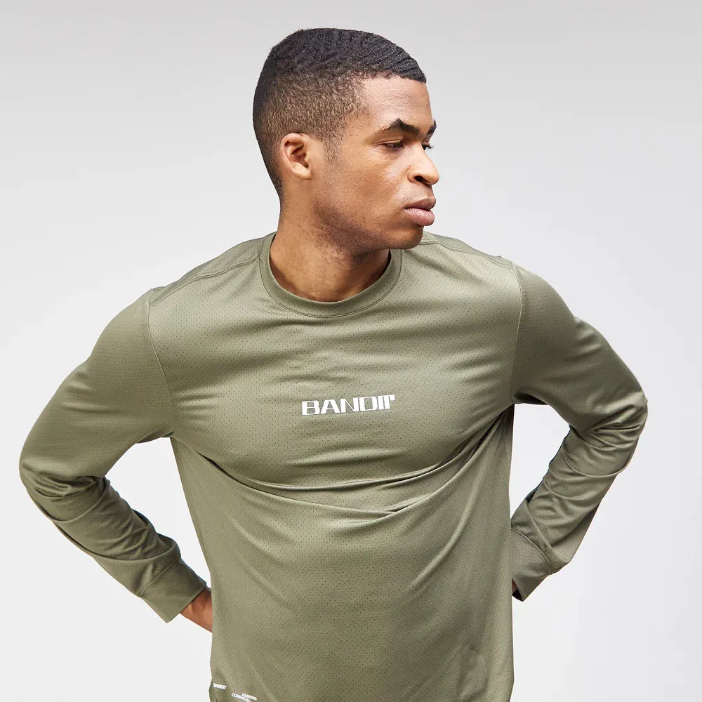 Unisex NanoMesh?Performance Long Sleeve - Fatigue