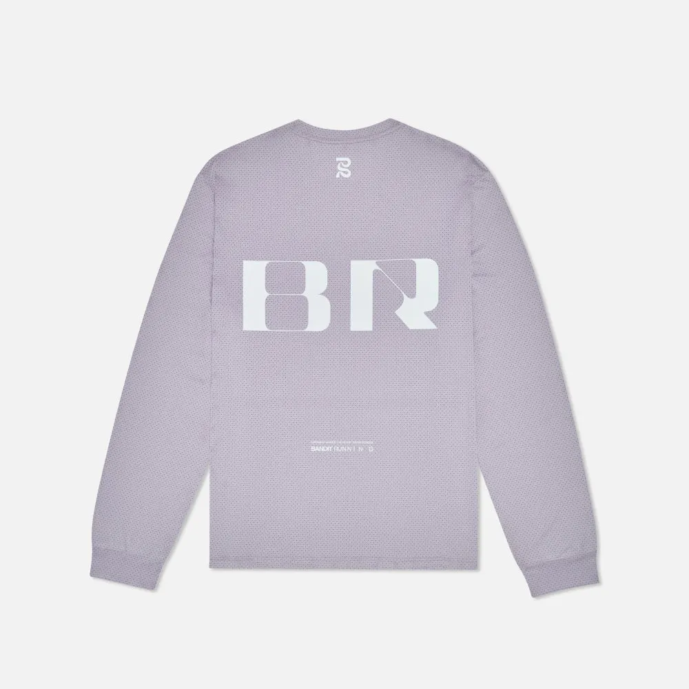 Unisex NanoMesh?Performance Long Sleeve - Light Thistle