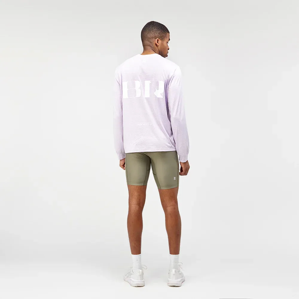 Unisex NanoMesh?Performance Long Sleeve - Light Thistle