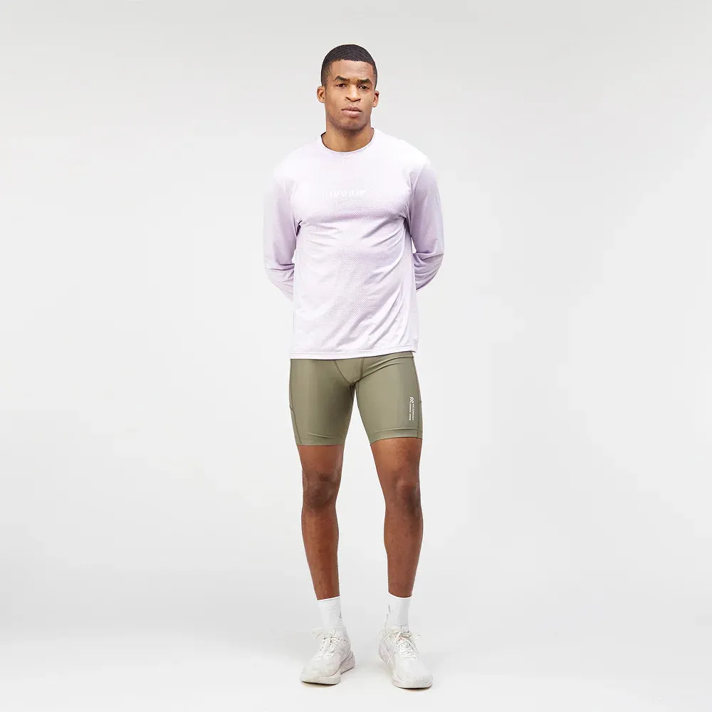 Unisex NanoMesh?Performance Long Sleeve - Light Thistle