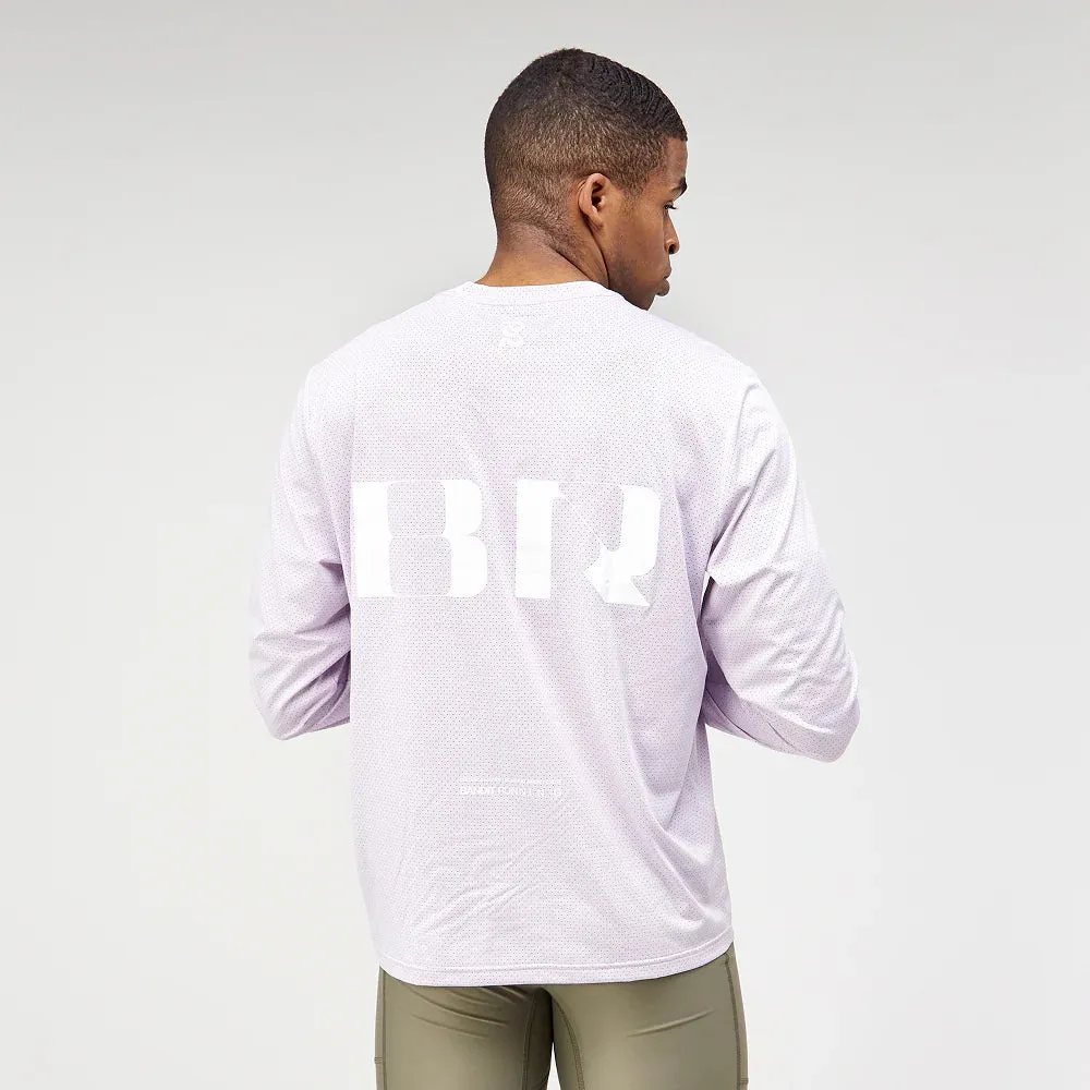 Unisex NanoMesh?Performance Long Sleeve - Light Thistle