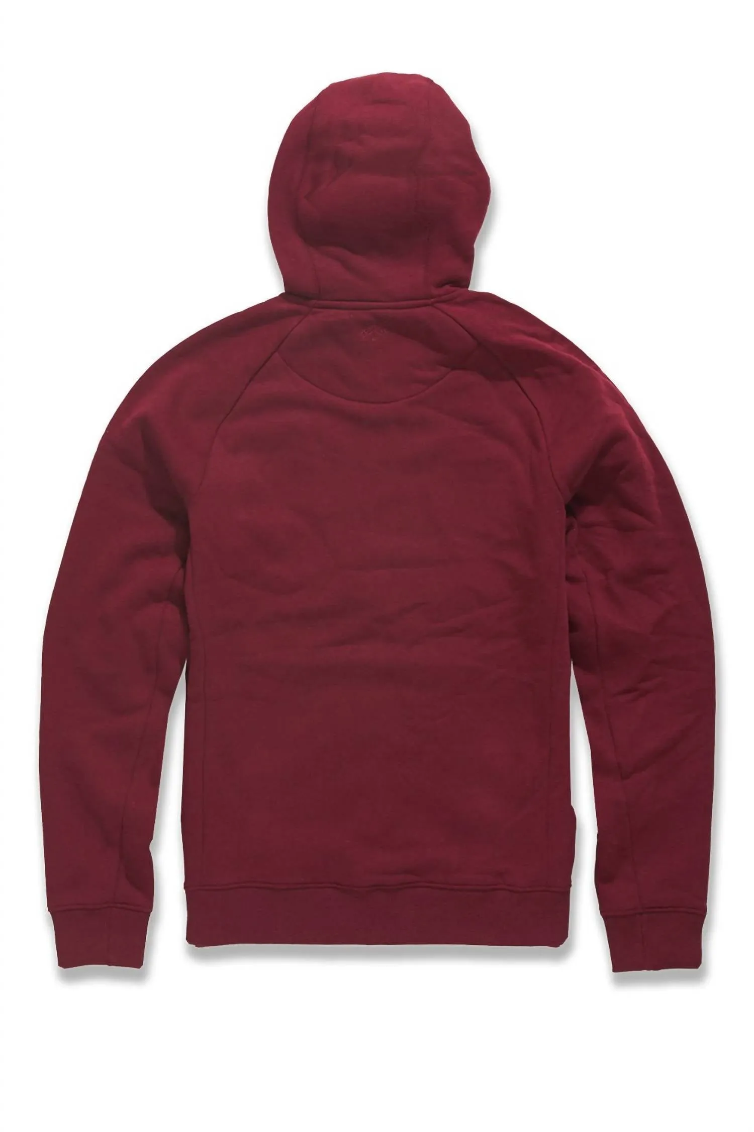 Uptown Zip Hoodie In Wine