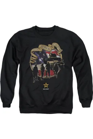 U.S. ARMY Duty Honor Country Adult Crewneck Sweatshirt