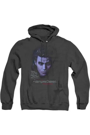 Vampire Diaries Sense Your Body Adult Heather Hoodie / Hooded Sweatshirt