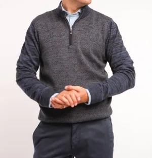 Verdun 1/4 Sweatshirt In Blue