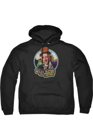 Willy Wonka And The Chocolate Factory Its Scrumdiddlyumptious Adult Pull Over Hoodie / Hooded Sweatshirt