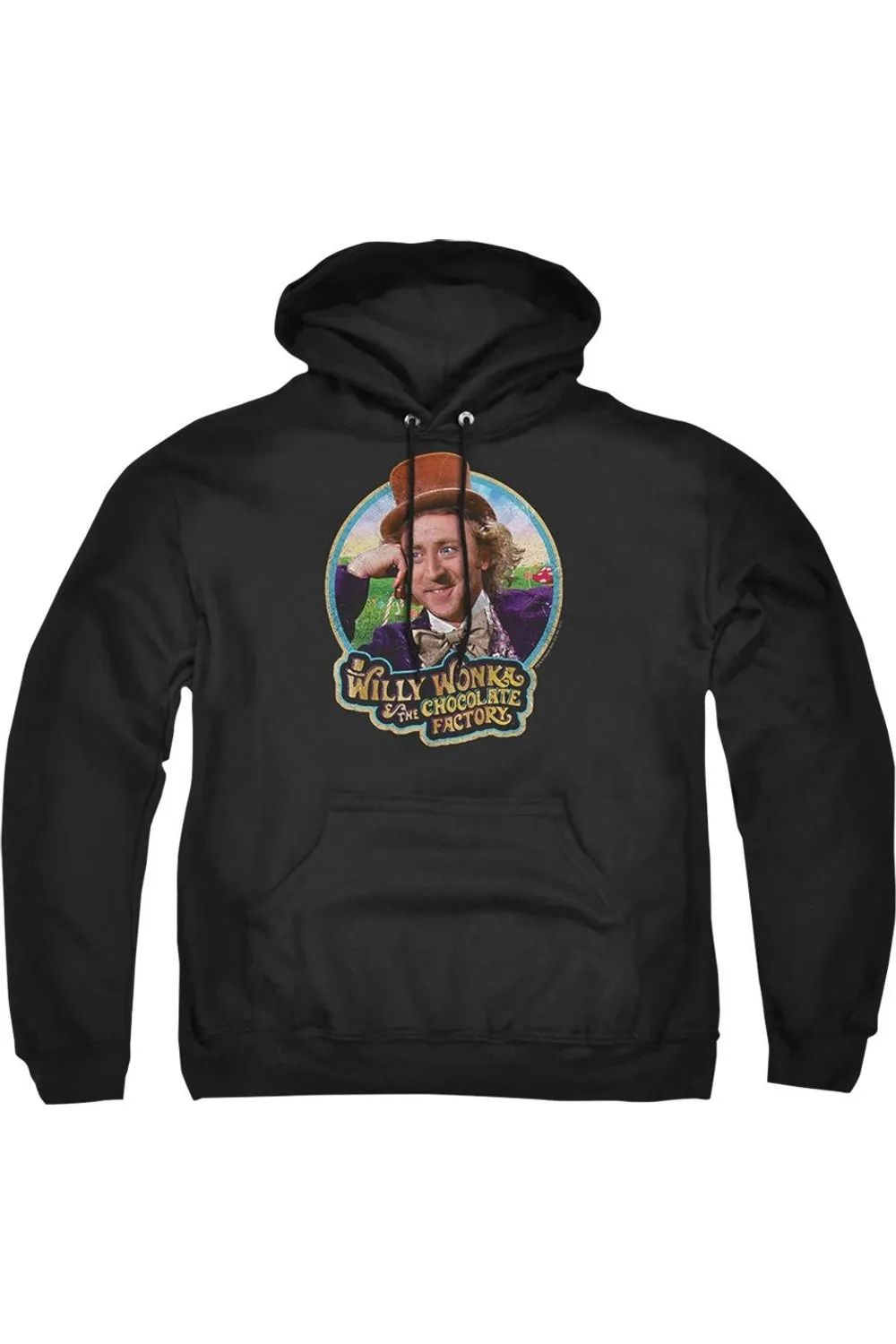 Willy Wonka And The Chocolate Factory Its Scrumdiddlyumptious Adult Pull Over Hoodie / Hooded Sweatshirt