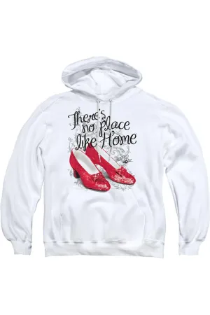 Wizard Of Oz Ruby Slippers Adult Pull Over Hoodie / Hooded Sweatshirt