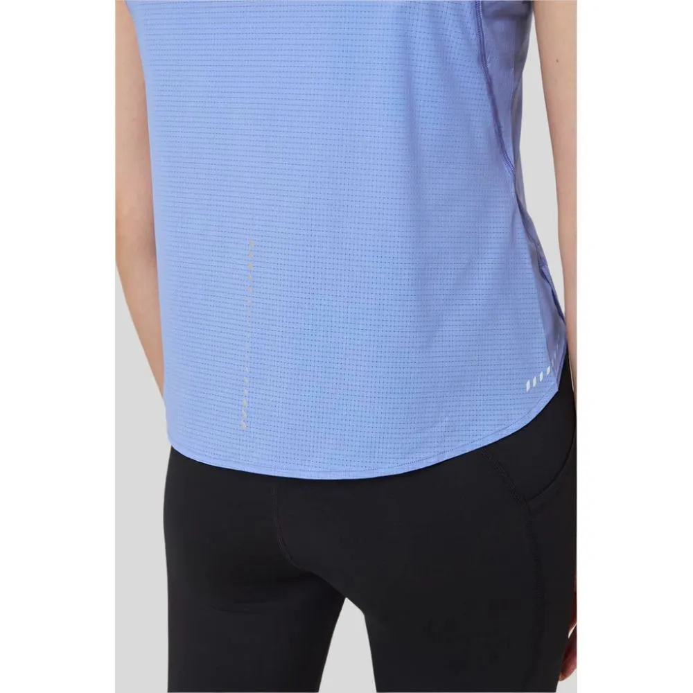 Womens Aerate Run Tank Top - Jacaranda