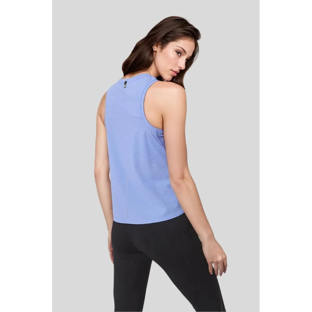 Womens Aerate Run Tank Top - Jacaranda