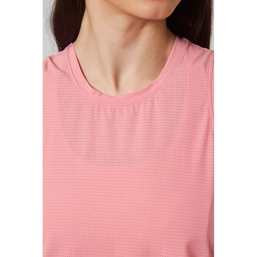 Womens Aerate Run Tank Top - Strawberry Ice