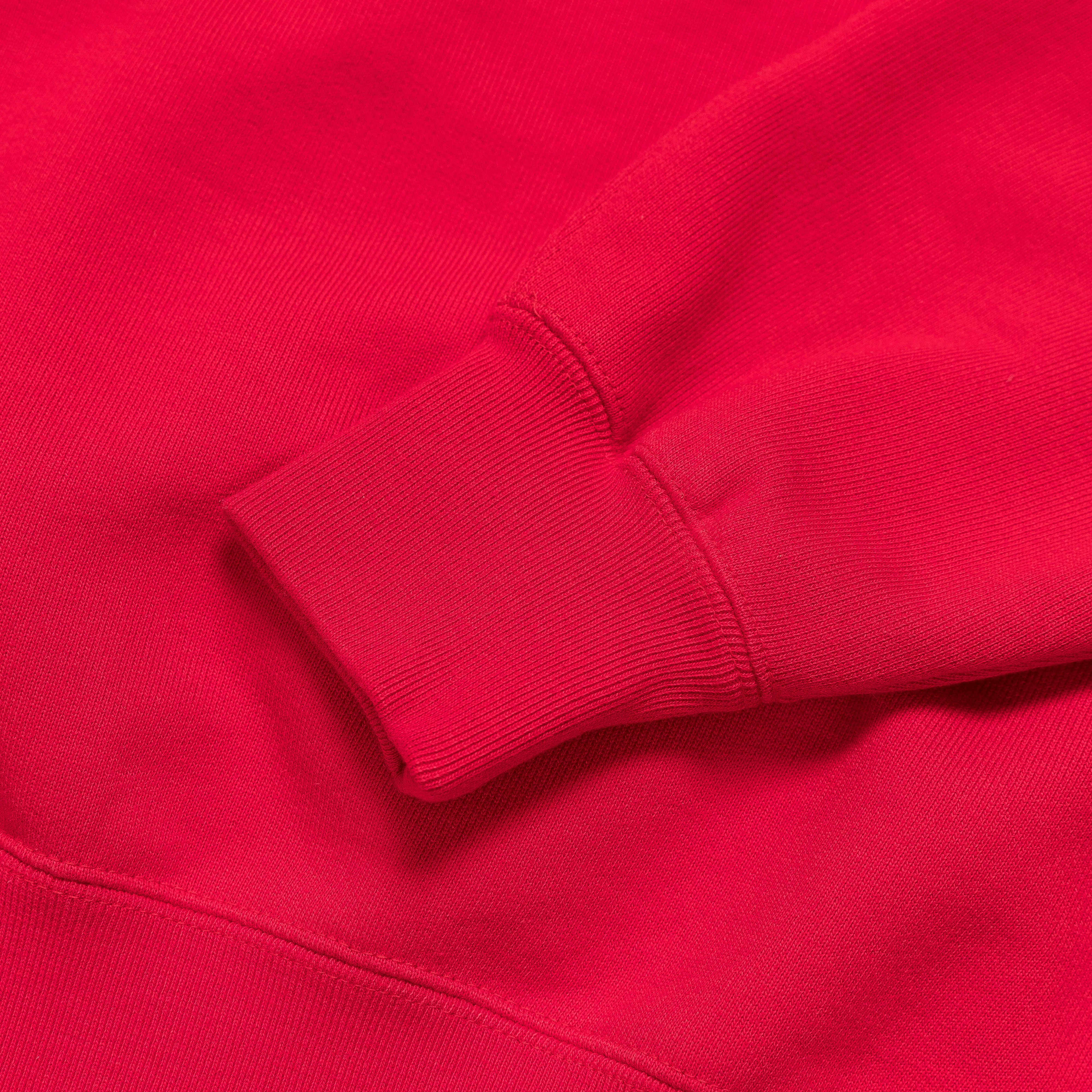 Womens Air Jordan SP Fleece Crewneck - Fire Red/Sail