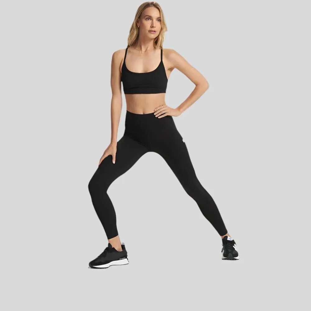 Womens AllTheFeels Bra - Black