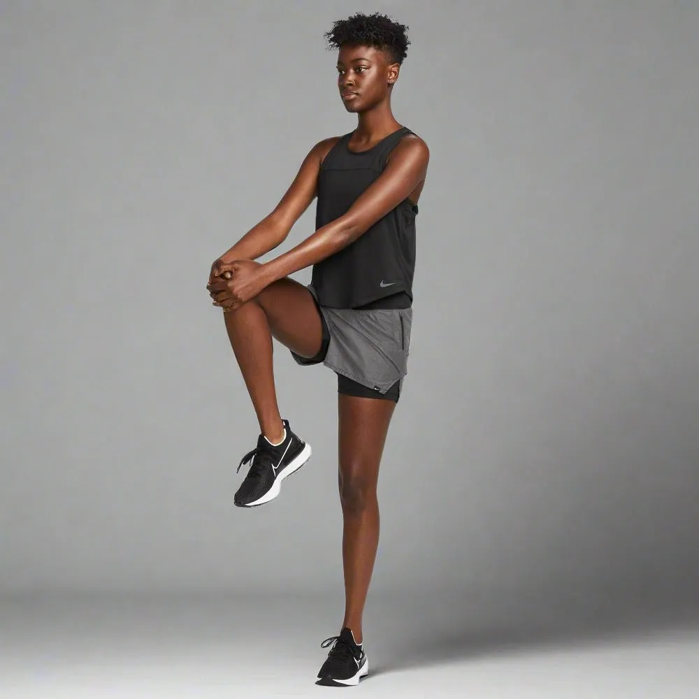 Womens Dri-FIT Run Division Running Tank Top - Black