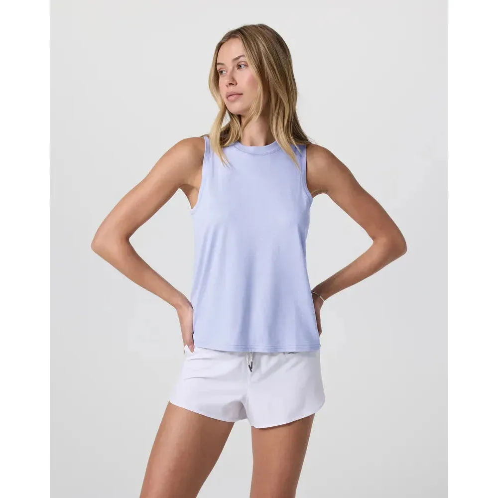 Womens Energy Top LONG  - Lavender Mist Heather