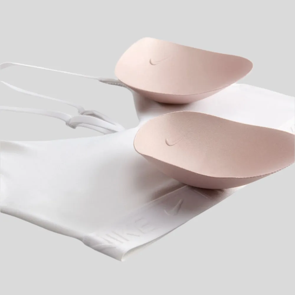 Womens Indy Light Support Bra - White/Stone Mauve