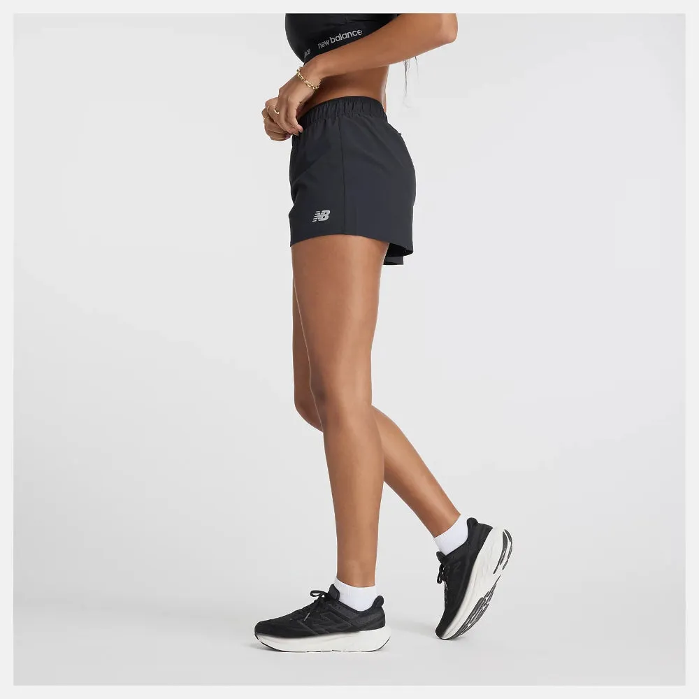 Womens RC 3 Inch Short - Black