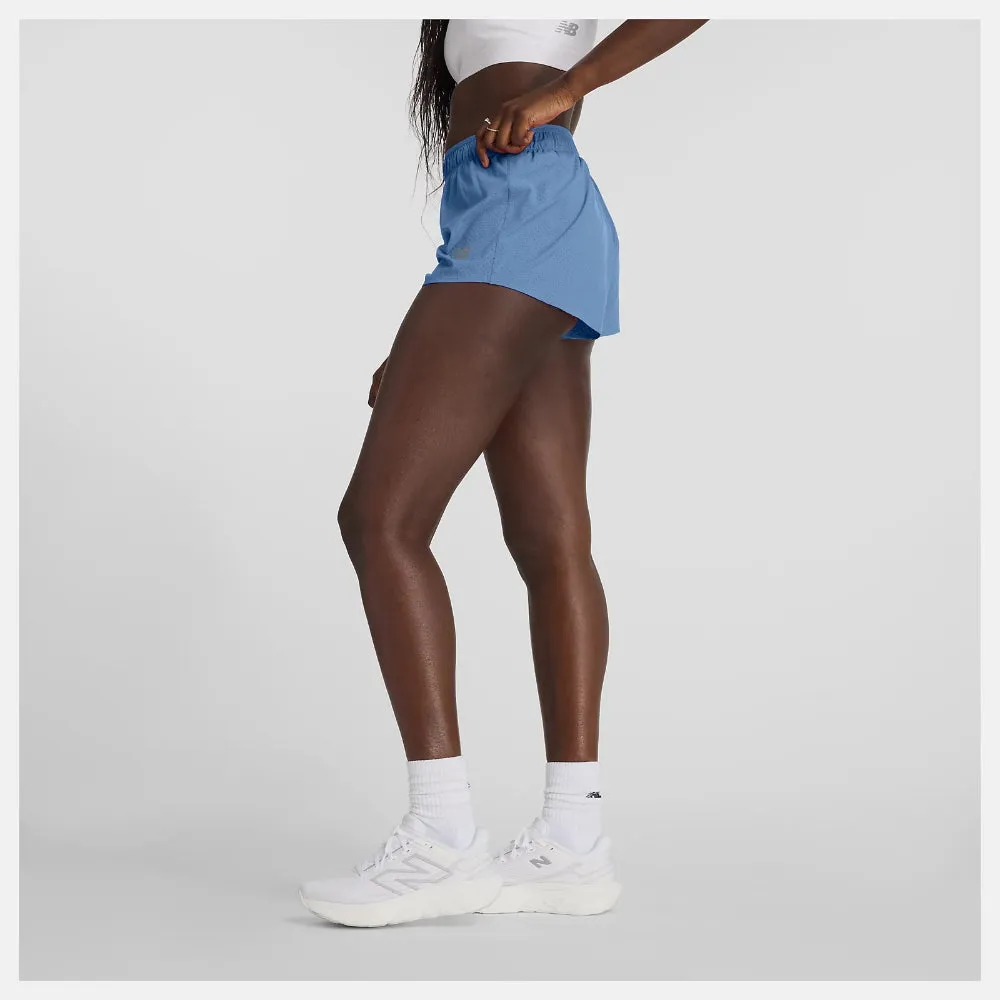 Womens RC 3 Inch Short - Electric Sky