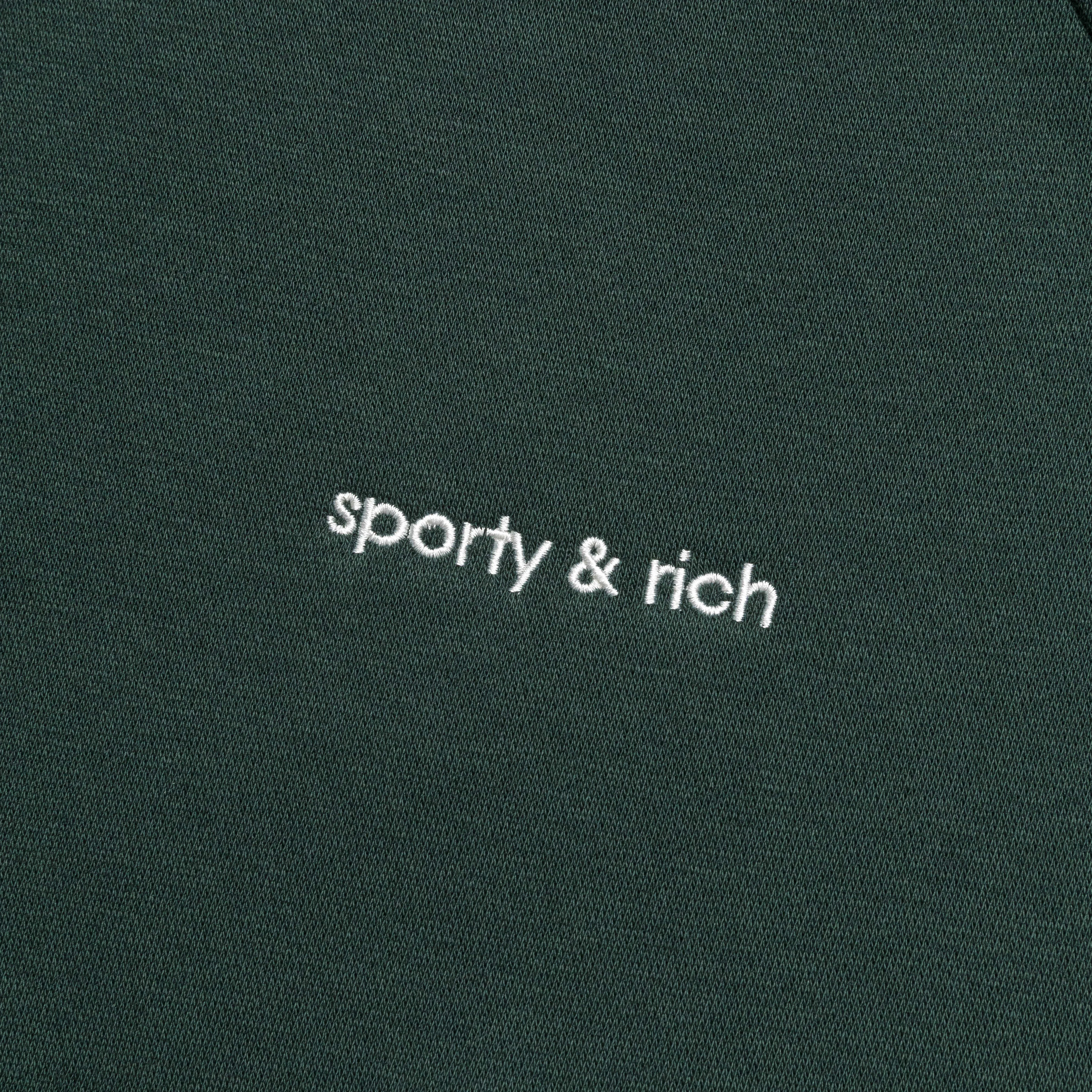 Womens Track Sweatshirt x Sporty & Rich - Shadow Green