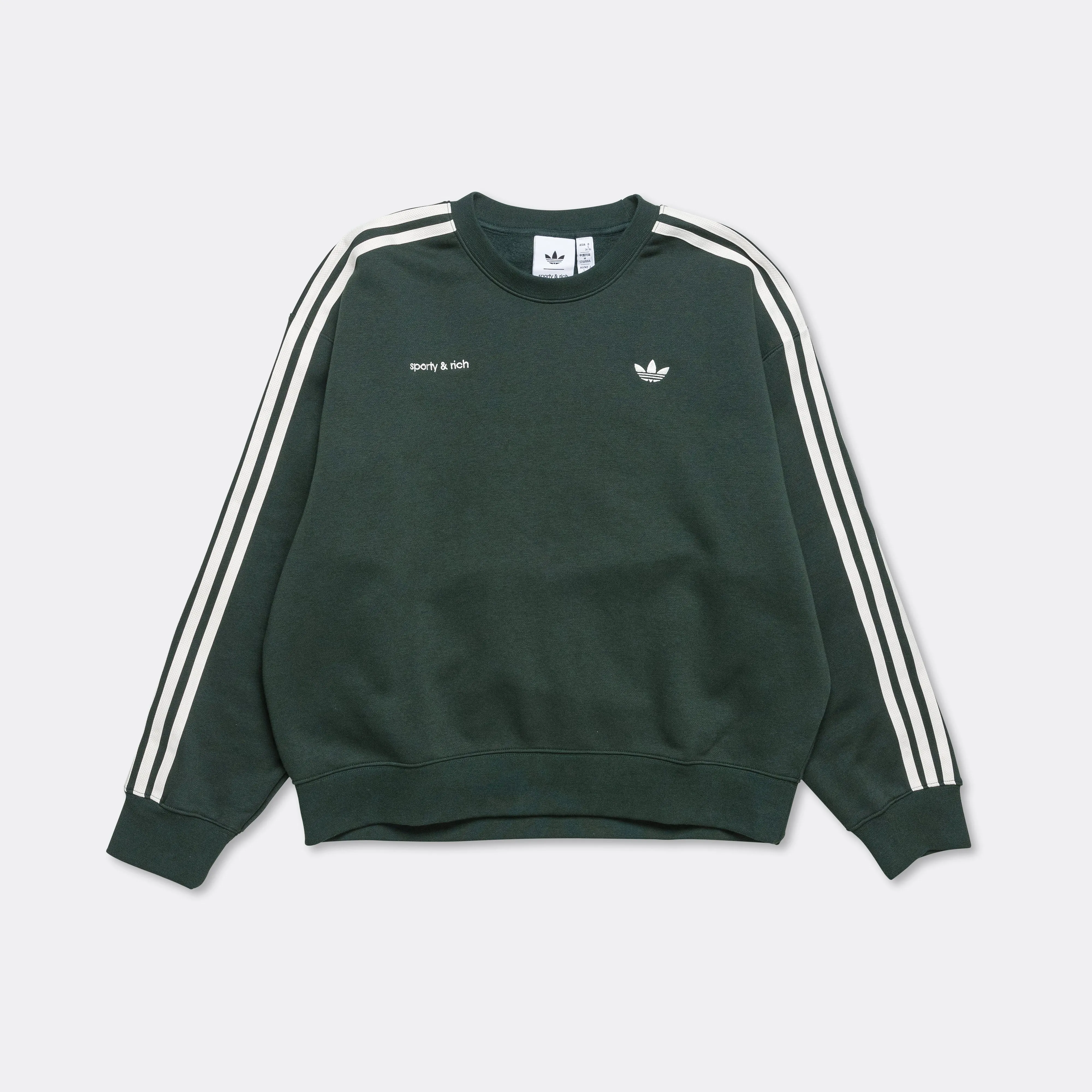 Womens Track Sweatshirt x Sporty & Rich - Shadow Green