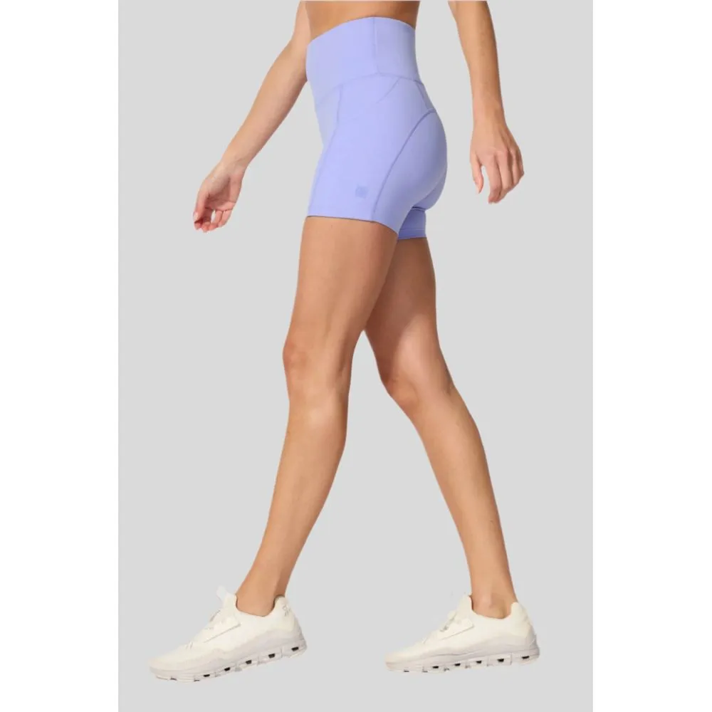Womens Vital High-Waisted Side Pocket Short 4" Peached -Jacaranda