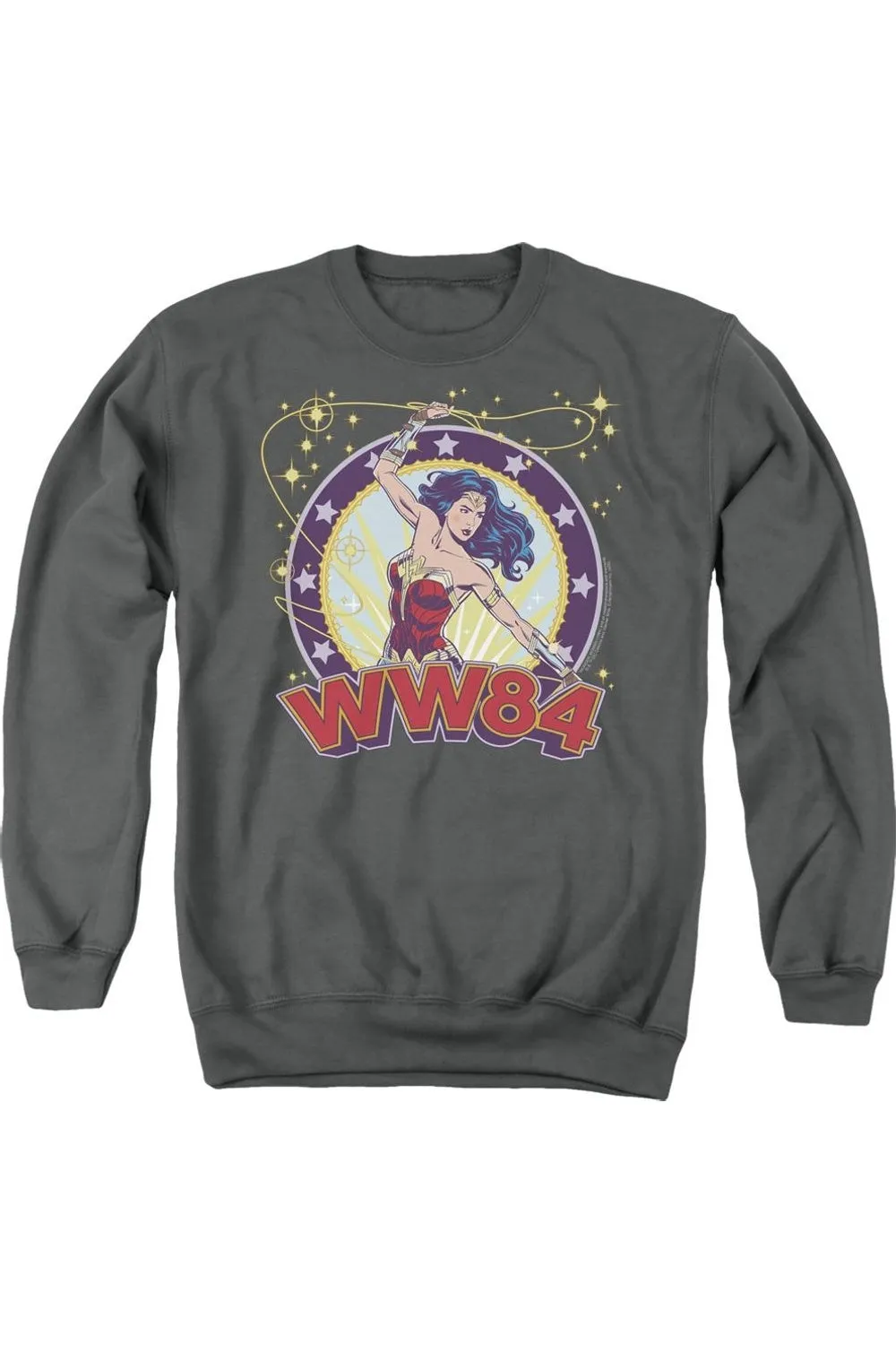Wonder Woman 84 Lasso Star Adult Crewneck Sweatshirt