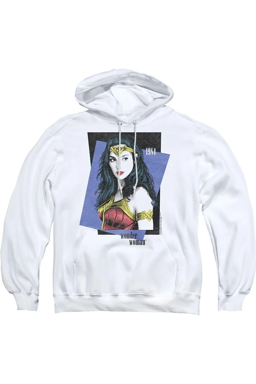 Wonder Woman 84 Strike A Pose Adult Pull Over Hoodie / Hooded Sweatshirt