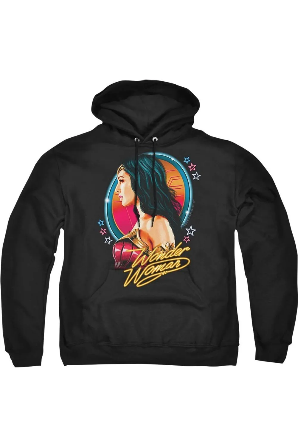 Wonder Woman 84 Warrior 84 Adult Pull Over Hoodie / Hooded Sweatshirt