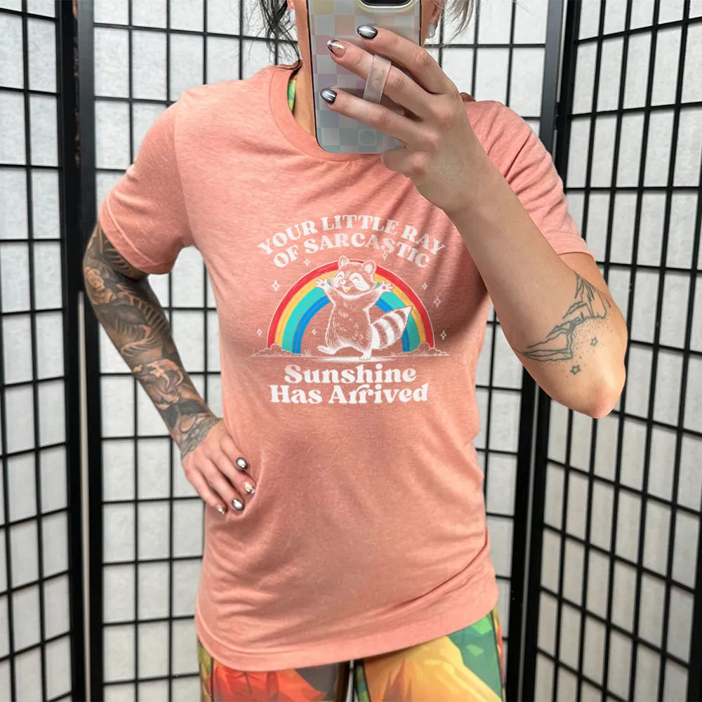 Your Little Ray of Sarcastic Sunshine Has Arrived Shirt Unisex